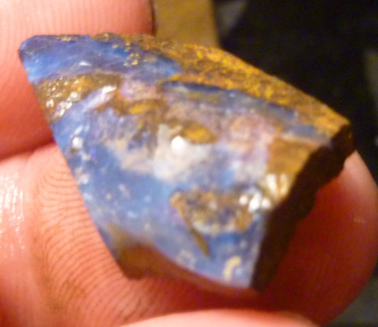 Lot of 2 Australian Queensland Boulder Opal Rough 45 carats