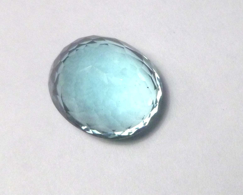 23.3cts Stunning Blue Quartz Gemstone 20x17mm