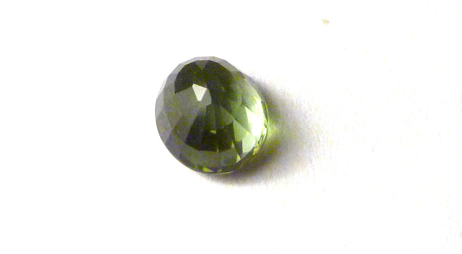 Green Tourmaline 7.x 6 mm Gemstone 1.62 Carats IF SALE!
