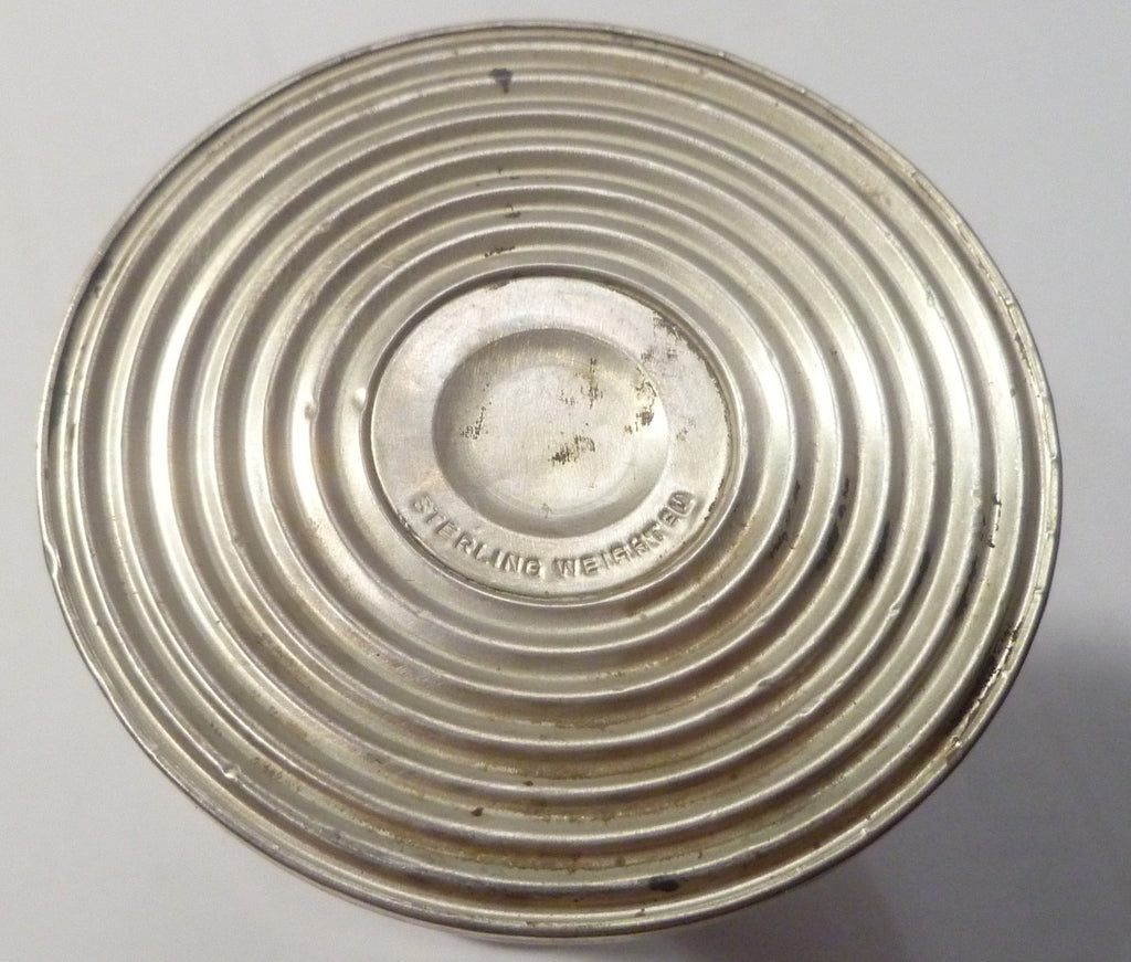 Vintage Single Weighted Sterling Silver Candle Holder