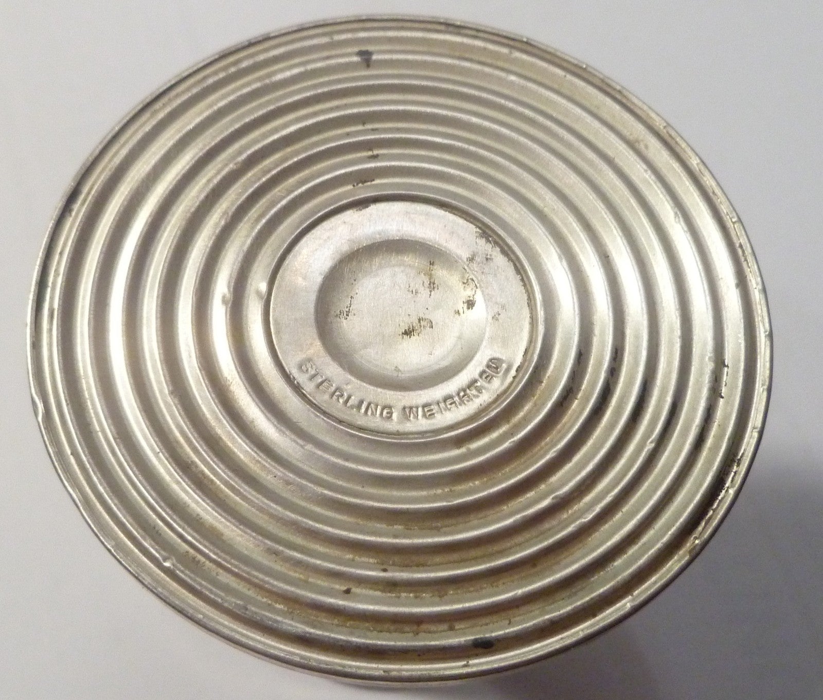 Vintage Single Weighted Sterling Silver Candle Holder