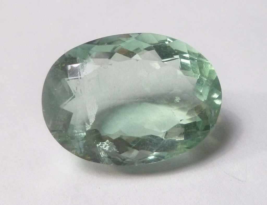 32.9cts Stunning Natural Green Amethyst(Prasiolite) Gemstone 23x17mm