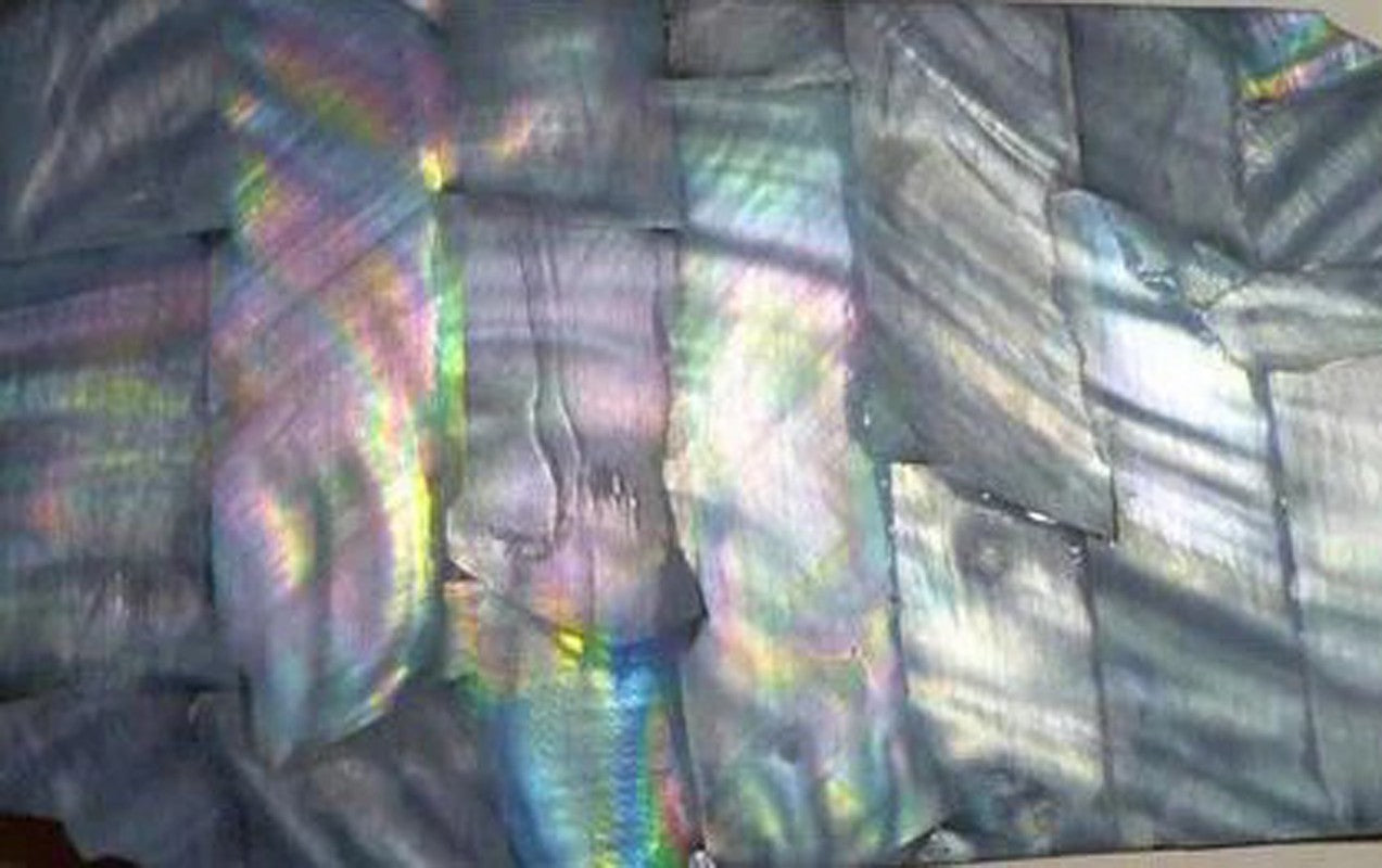 Black Mother of Pearl Shell INLAY OVERLAY Thin Veneer Luthier Scrapbooking