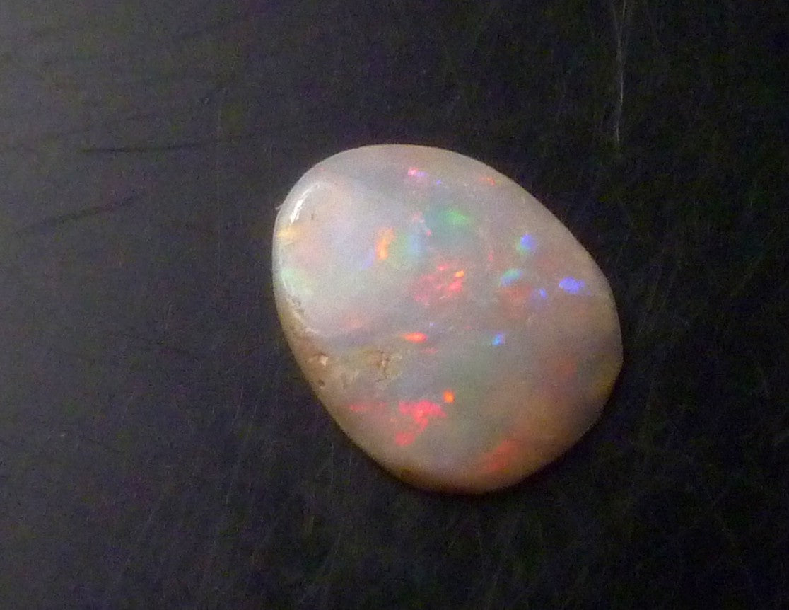 .80ct 7.2x6x2mm Solid Australian Opal Cabochon Loose Gemstone
