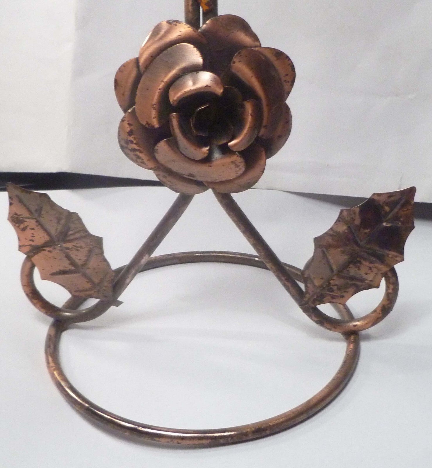 Solid Copper Necklace Jewelry Display Stand, 10 W x 13" H Rose 32 pegs OFFER