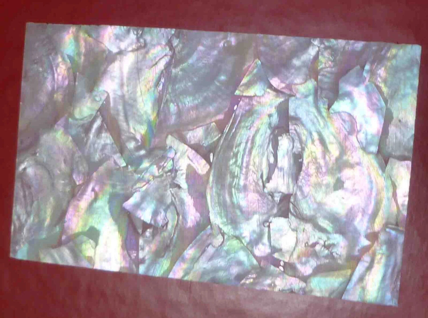 Rainbow Mother of Pearl INLAY Thin Sheet Veneer Luthier DIY Scrapbook Deco