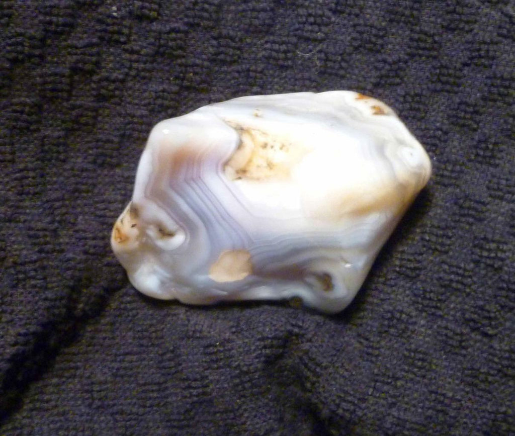 3" Super! White Banded Agate 6oz