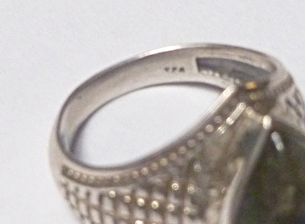 LABRADORITE RING Sterling Silver .925 Size 7