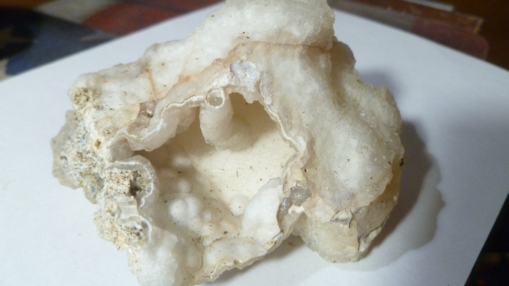 Calcite Geode Mexico Worm Tube in a "Cave" AWESOME