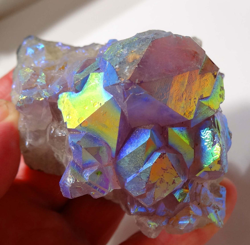 Lot of 2 Aurora Quartz Crystals Wholesale Price for Resale