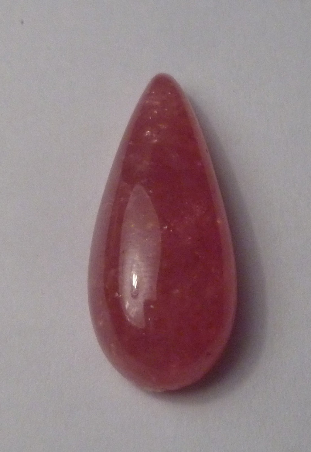 Natural Pink Rhodochrosite Teardrop Loose Gemstone For Jewelry 24.20Cts