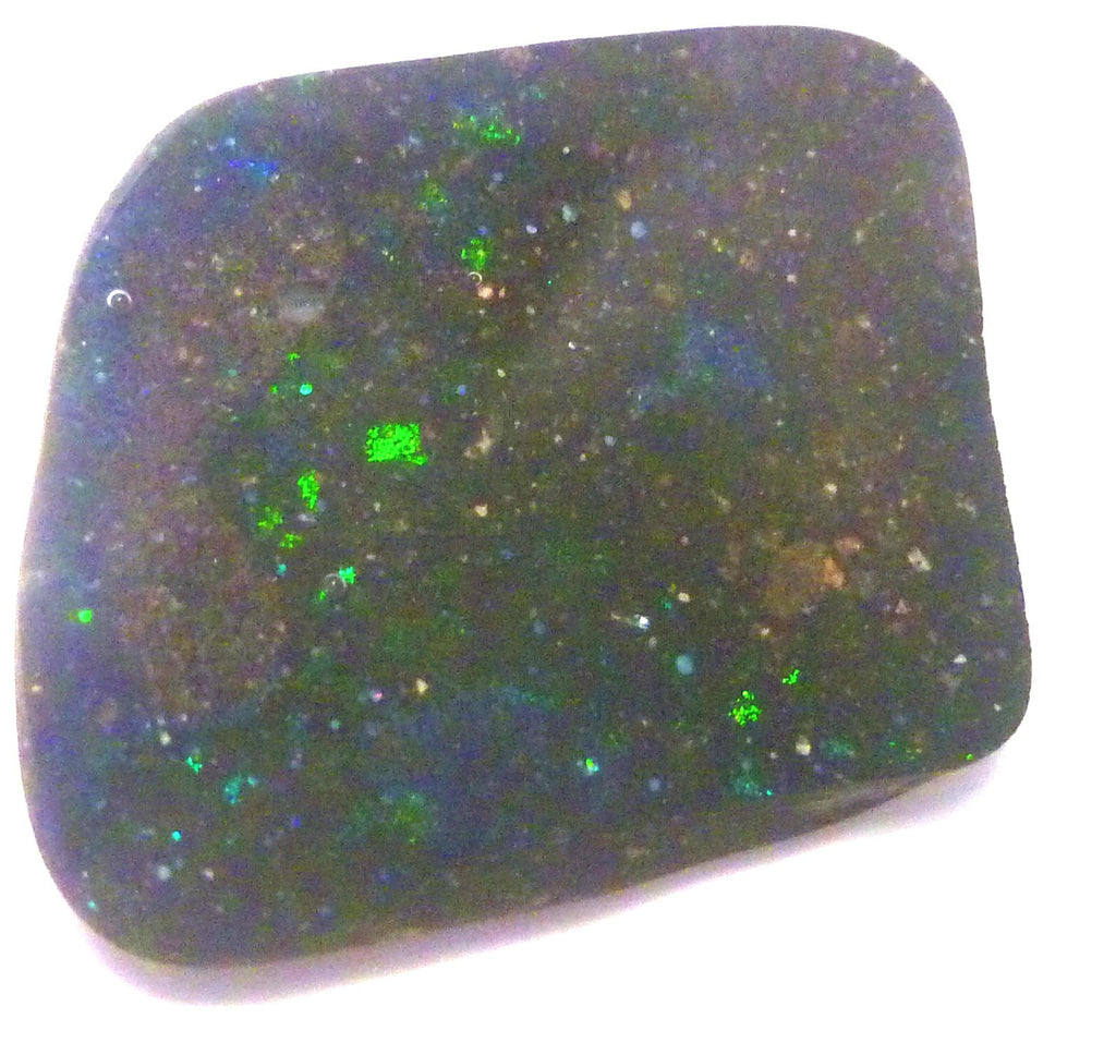 Black Louisiana Precious Opal Rub 16.6 carats Rare Opal Old Stock