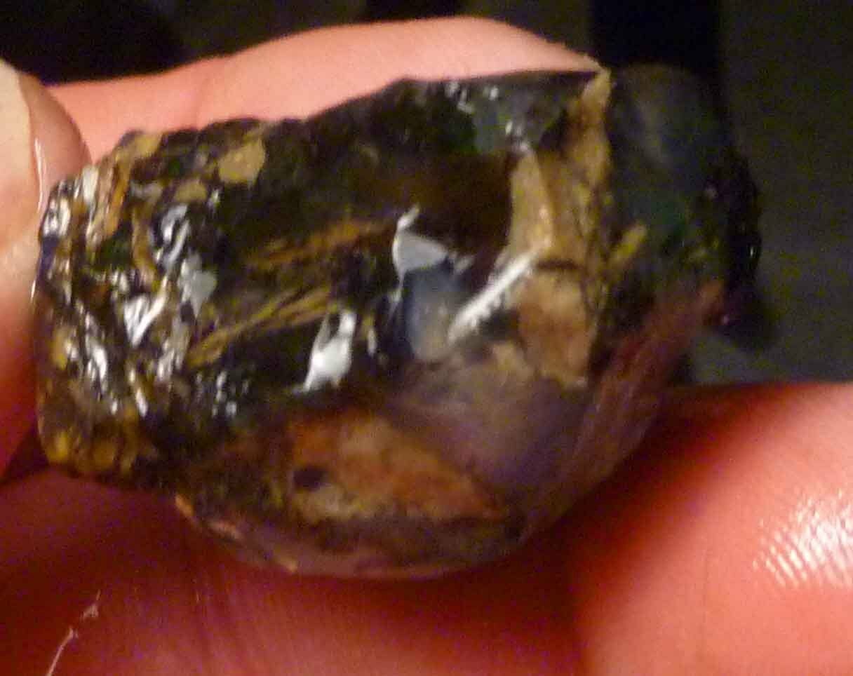 XXX Rare Ghost OPAL Ethiopia Precious Opal Crystal with a Ghost