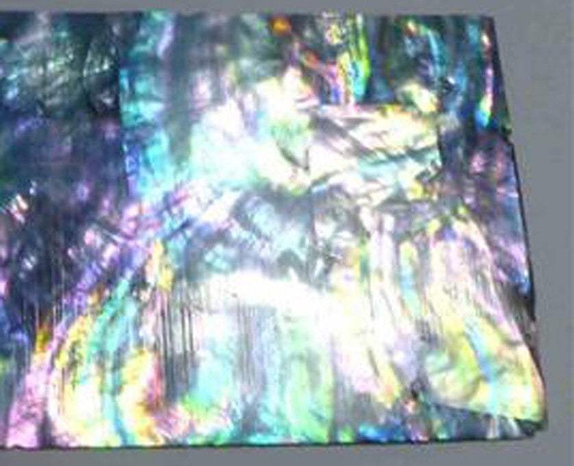 DARK Rainbow Mother of Pearl INLAY Thin Shell Veneer Luthier DIY Scrapbook Deco