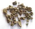 Loose Pyrite Crystals Railroad, Christmas, Miniature DECORATIONS Mining Scenes
