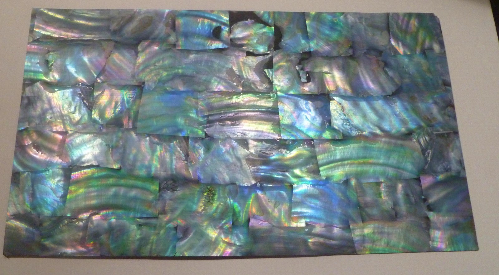 😍 5.5"x9.5" BLACK Mother o Pearl Shell INLAY Thin Sheet Veneer DIY Scrapbook