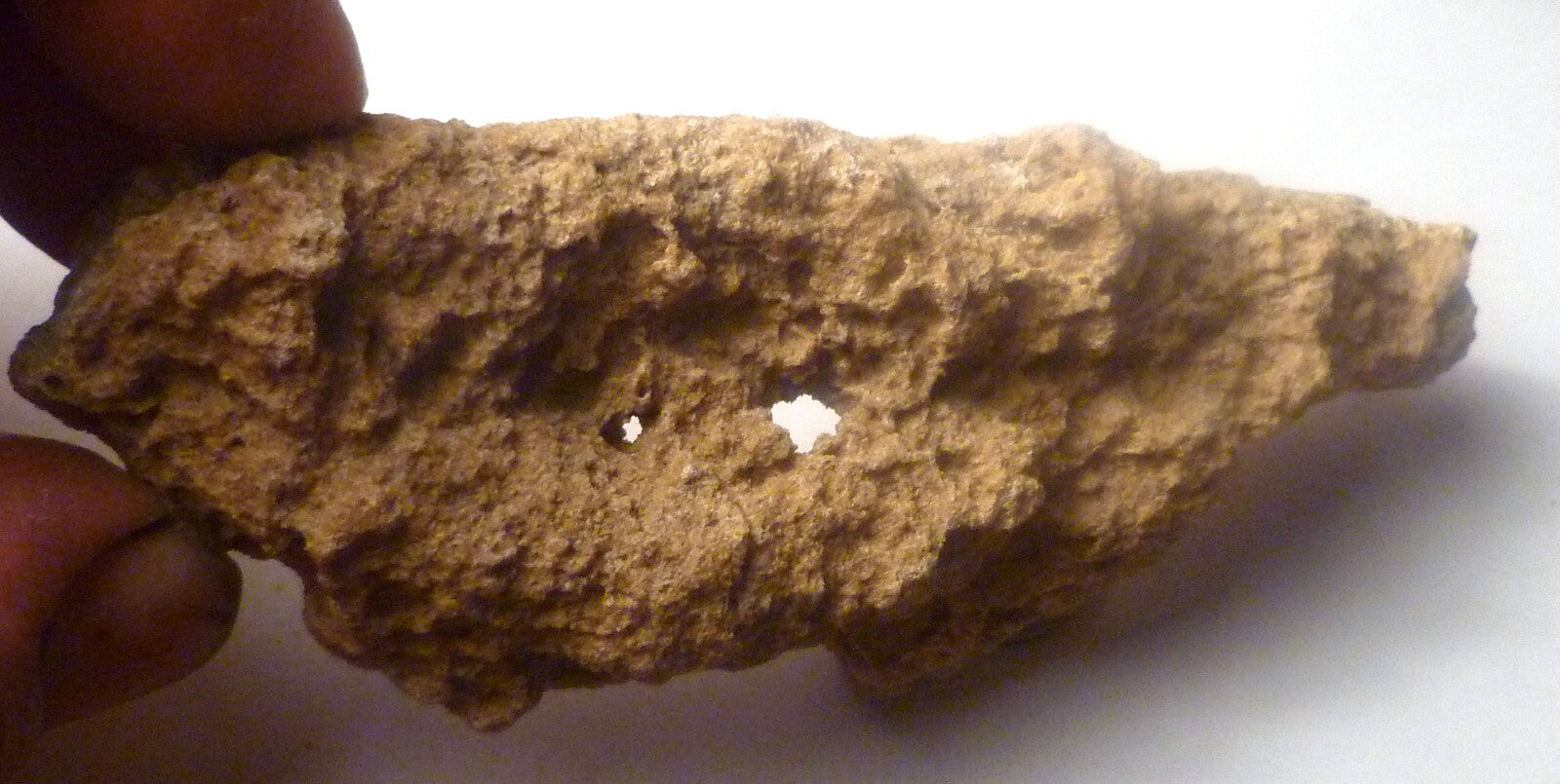 TOTALLY TUBULAR! 4.75" Natural Glass DOUBLE FULGURITE from LIGHTNING 121mm