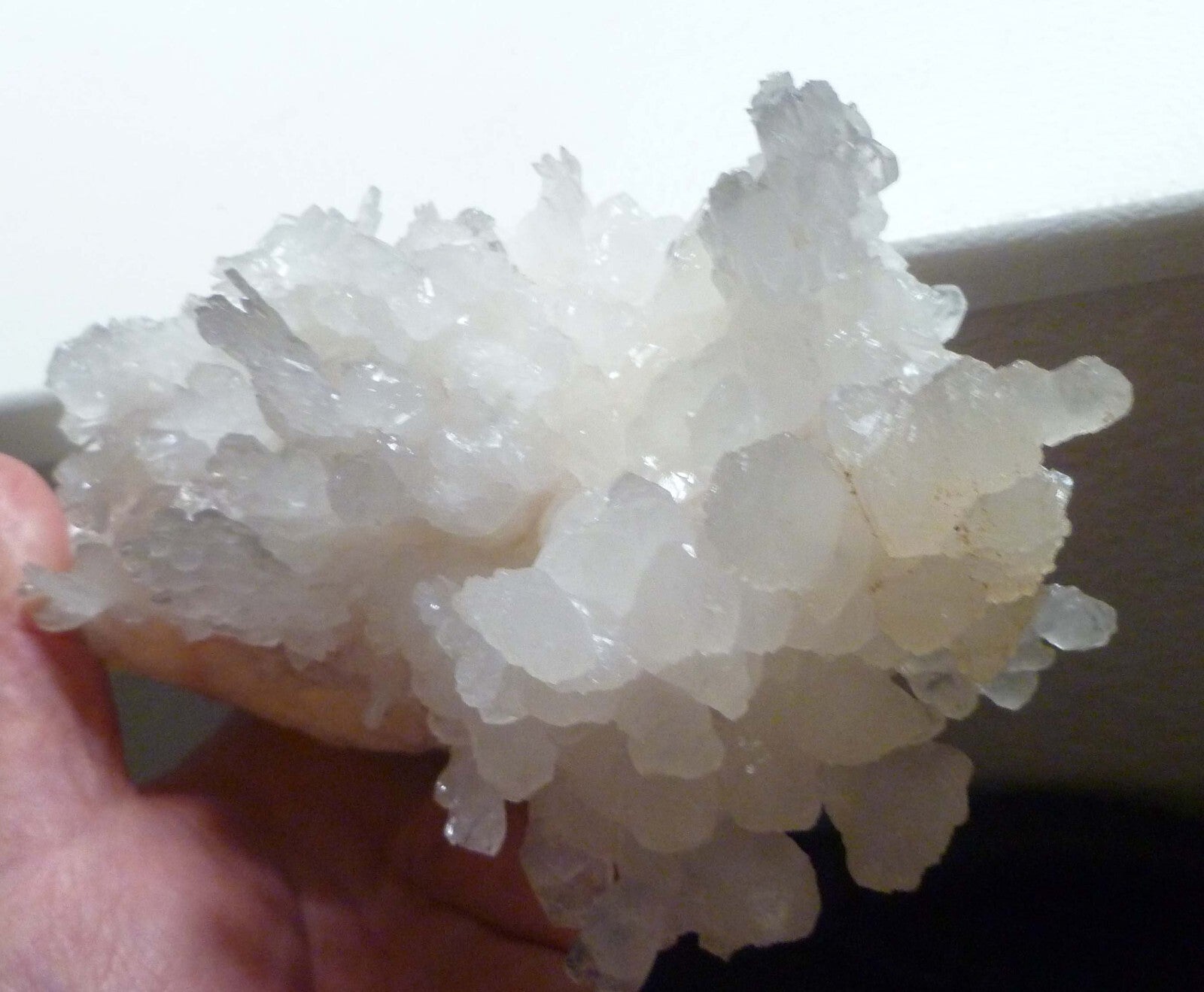 8" Big! CAVE Aragonite STALACTITE Crystal Cluster! 100% Natural 939gr