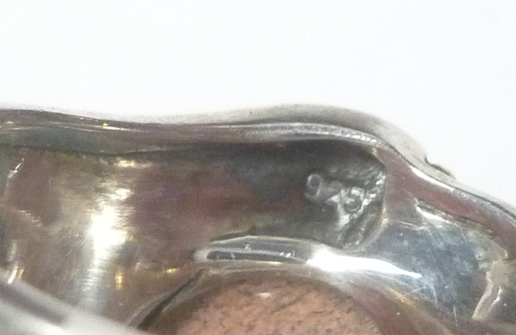 LABRADORITE RING Sterling Silver .925 & Rhodium No Tarnish! Size 9