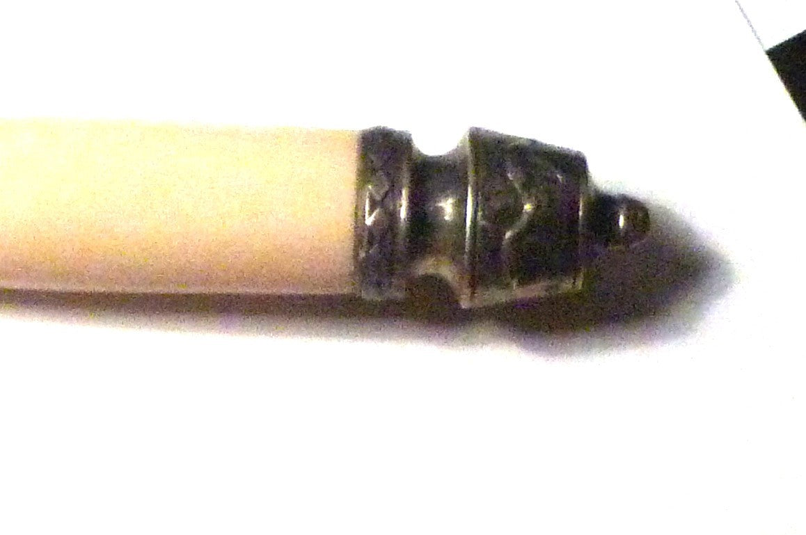Insico Sterling Silver Bone Handle Cake Pie Server 10.5"