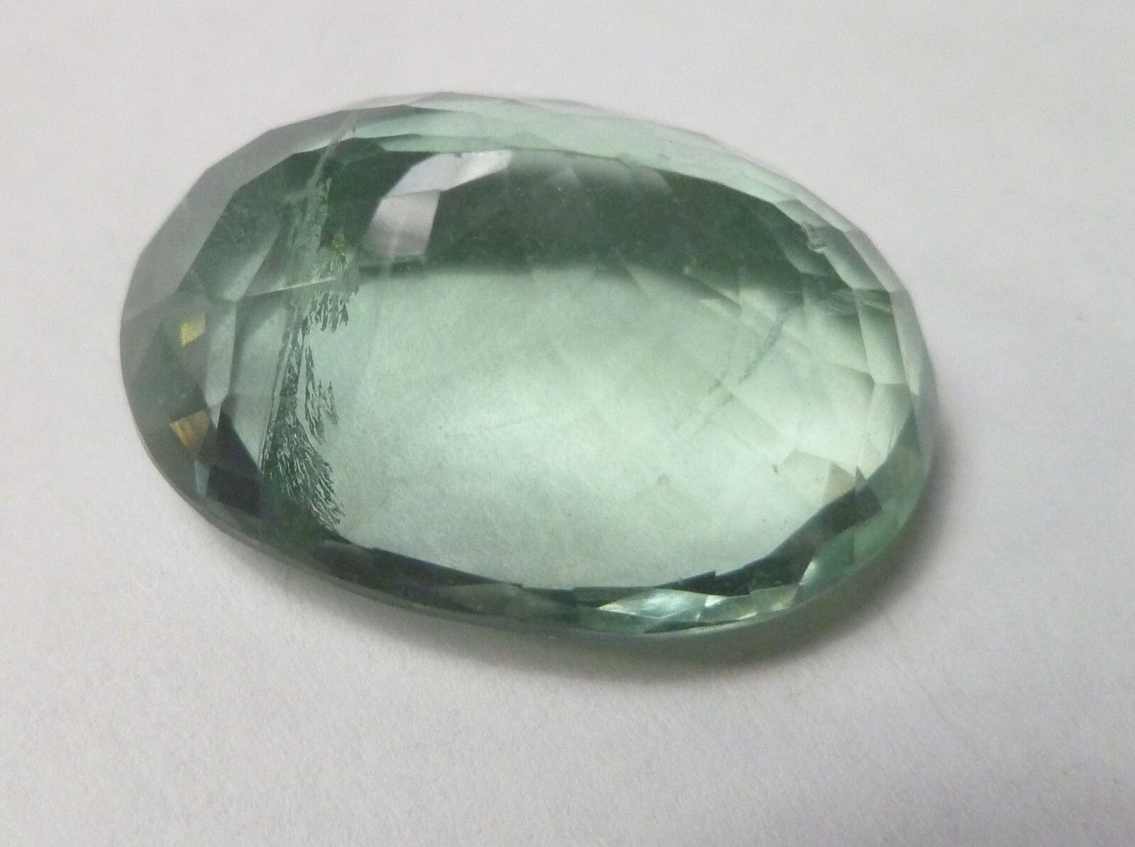 32.9cts Stunning Natural Green Amethyst(Prasiolite) Gemstone 23x17mm