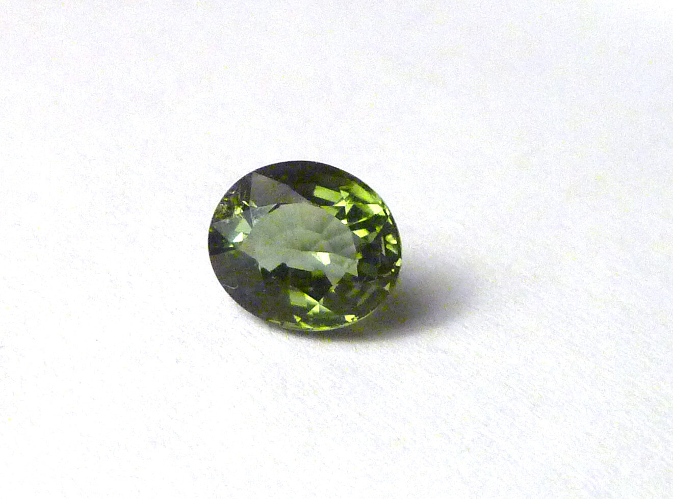 Green Tourmaline 7.x 6 mm Gemstone 1.62 Carats IF SALE!