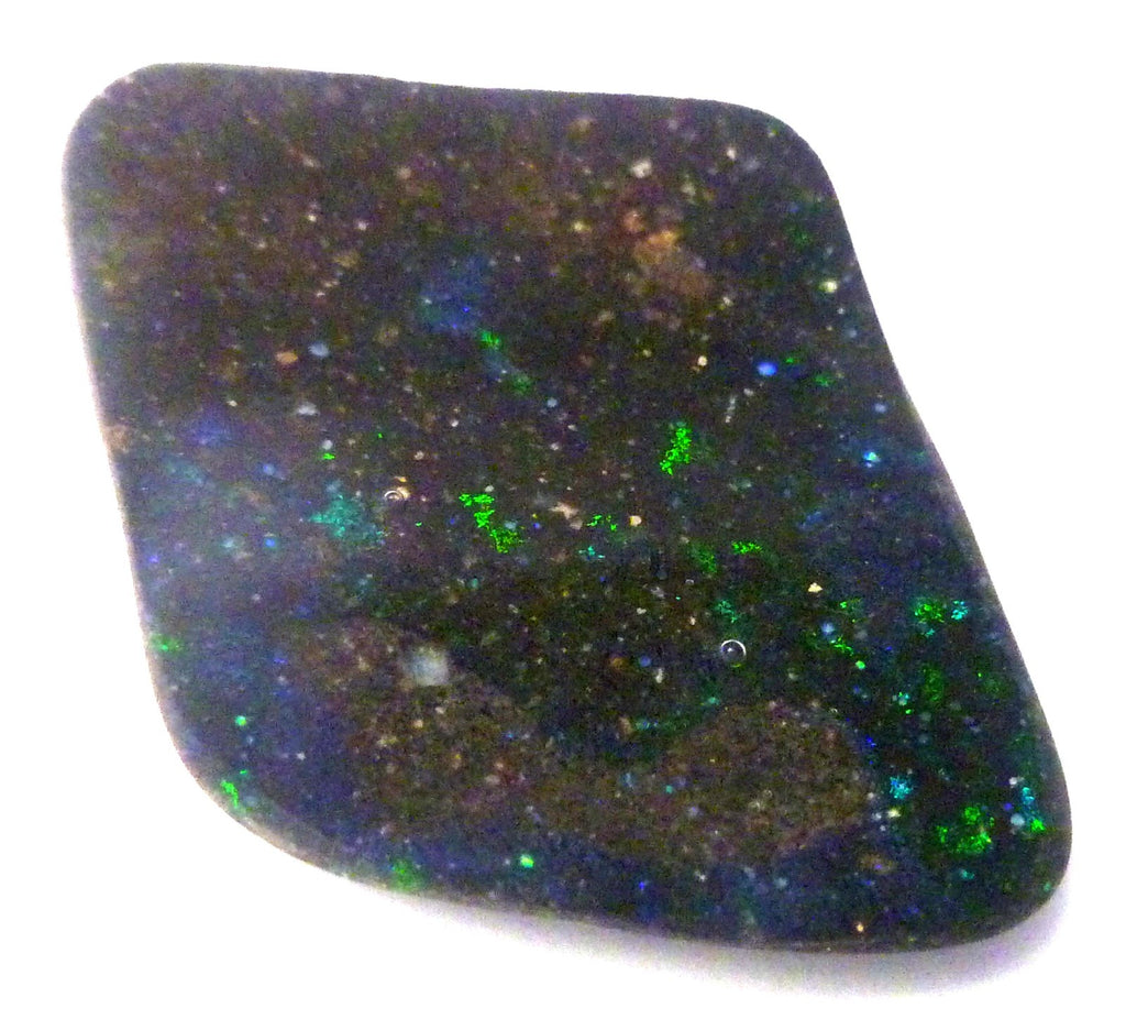 Black Louisiana Precious Opal Rub 16.6 carats Rare Opal Old Stock