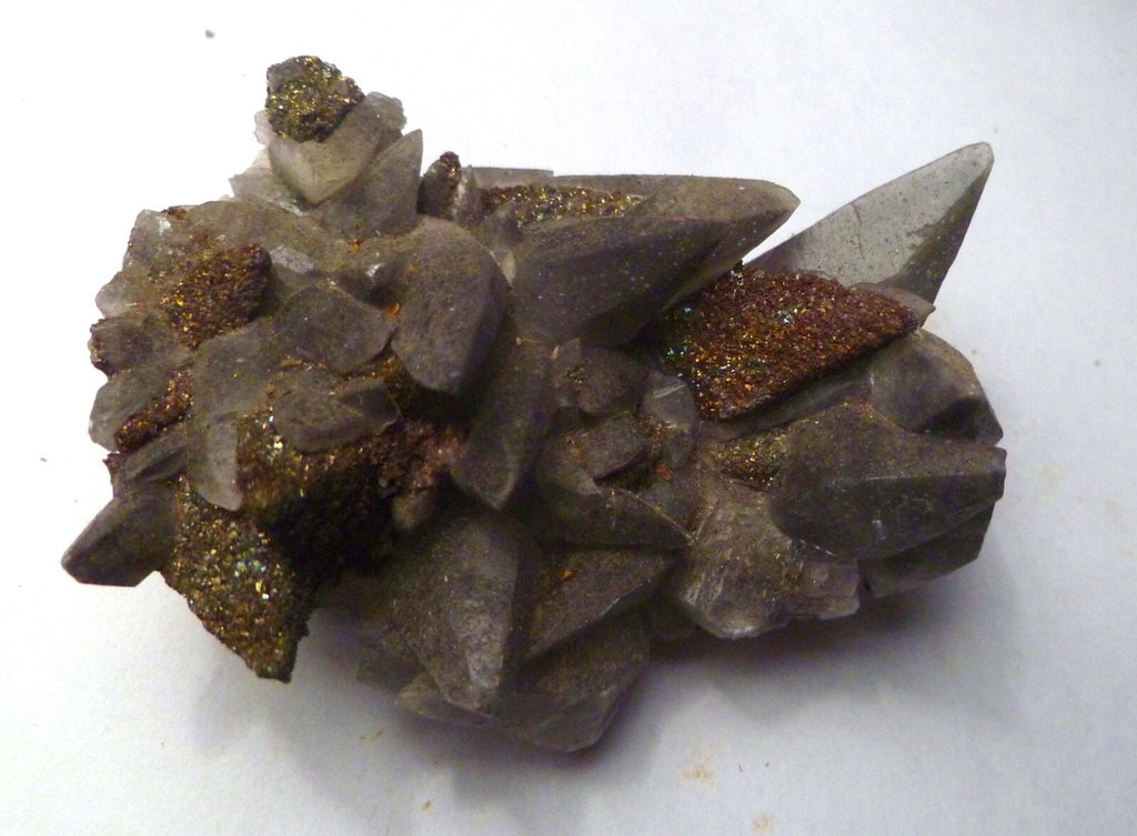 RARE 98.4g Natural Dog Tooth Calcite Crystals Druse Mineral Specimen
