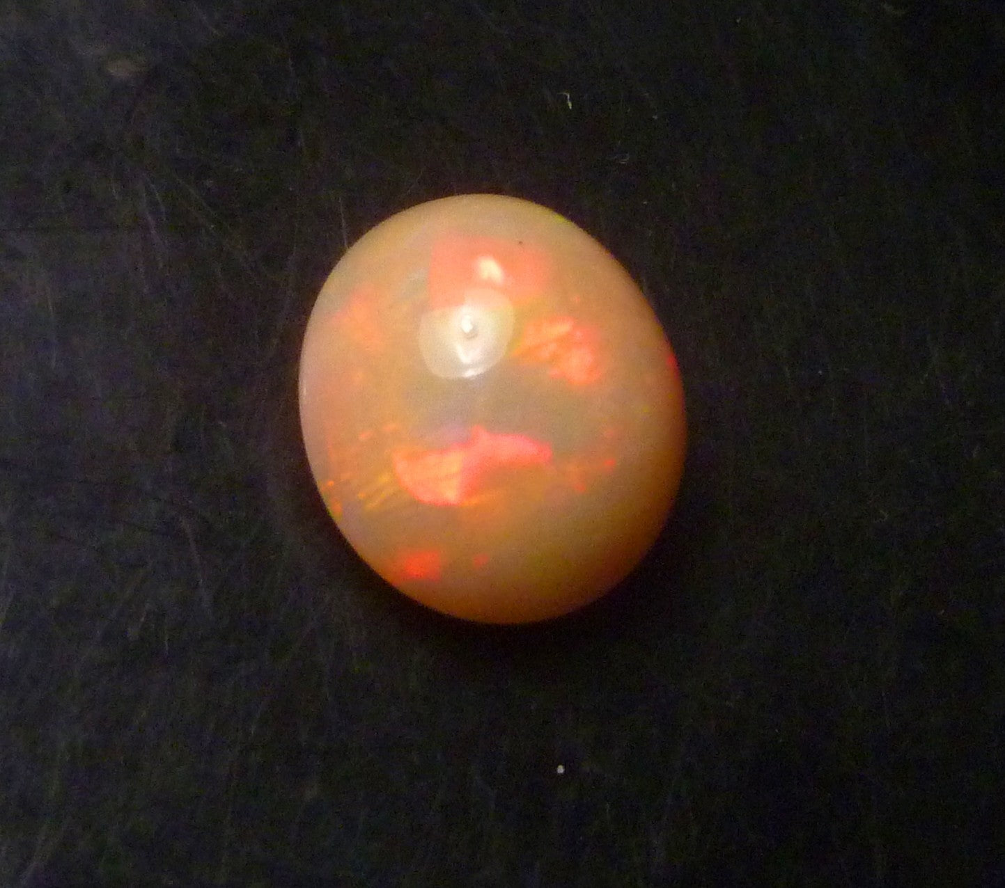 6.95Ct OVAL ravishing Natural Ethiopian Welo Opal Loose Gemstone 13x15mm