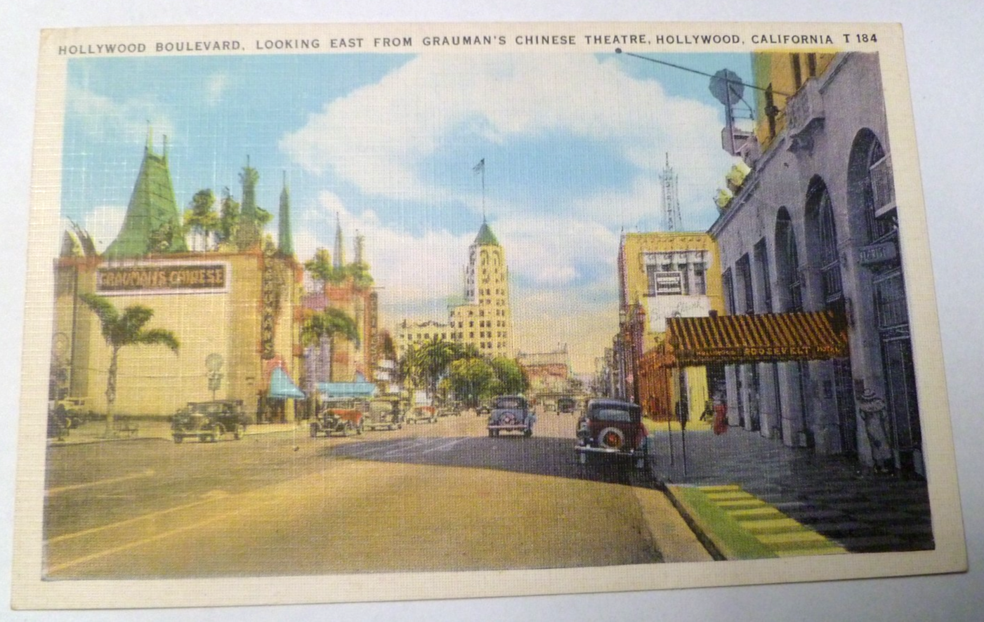 c1930s Grauman's Chinese Theatre Hollywood California