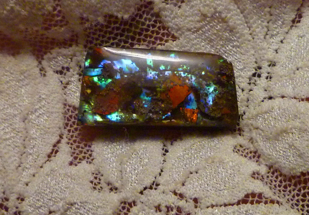 FireLyte© NEW! Iridescent Multi Color Gemstone 23x12mm