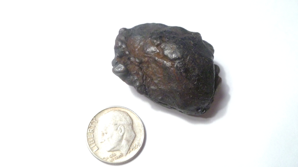 36mm Iron Space Rock Meteor 4.5 BILLION YR METEORITE Nan Dan 24.3g