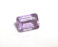 Genuine Rose D'France Amethyst Emerald Cut 7 x 5 x 3 MM Oval  - .6 CT