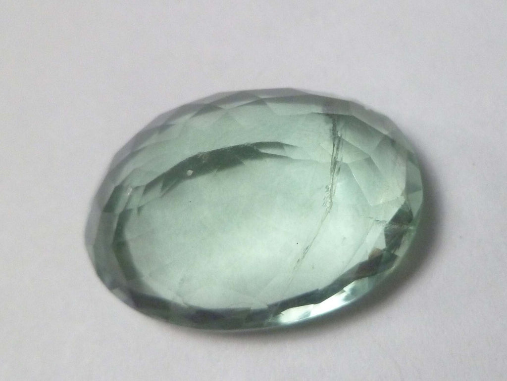32.9cts Stunning Natural Green Amethyst(Prasiolite) Gemstone 23x17mm
