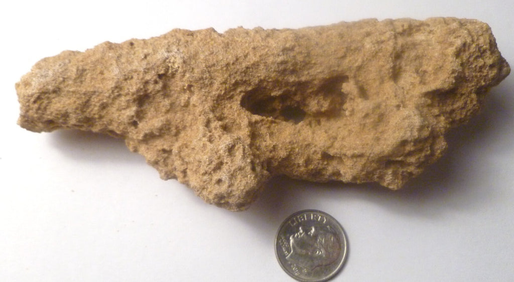 TOTALLY TUBULAR! 4.75" Natural Glass DOUBLE FULGURITE from LIGHTNING 121mm