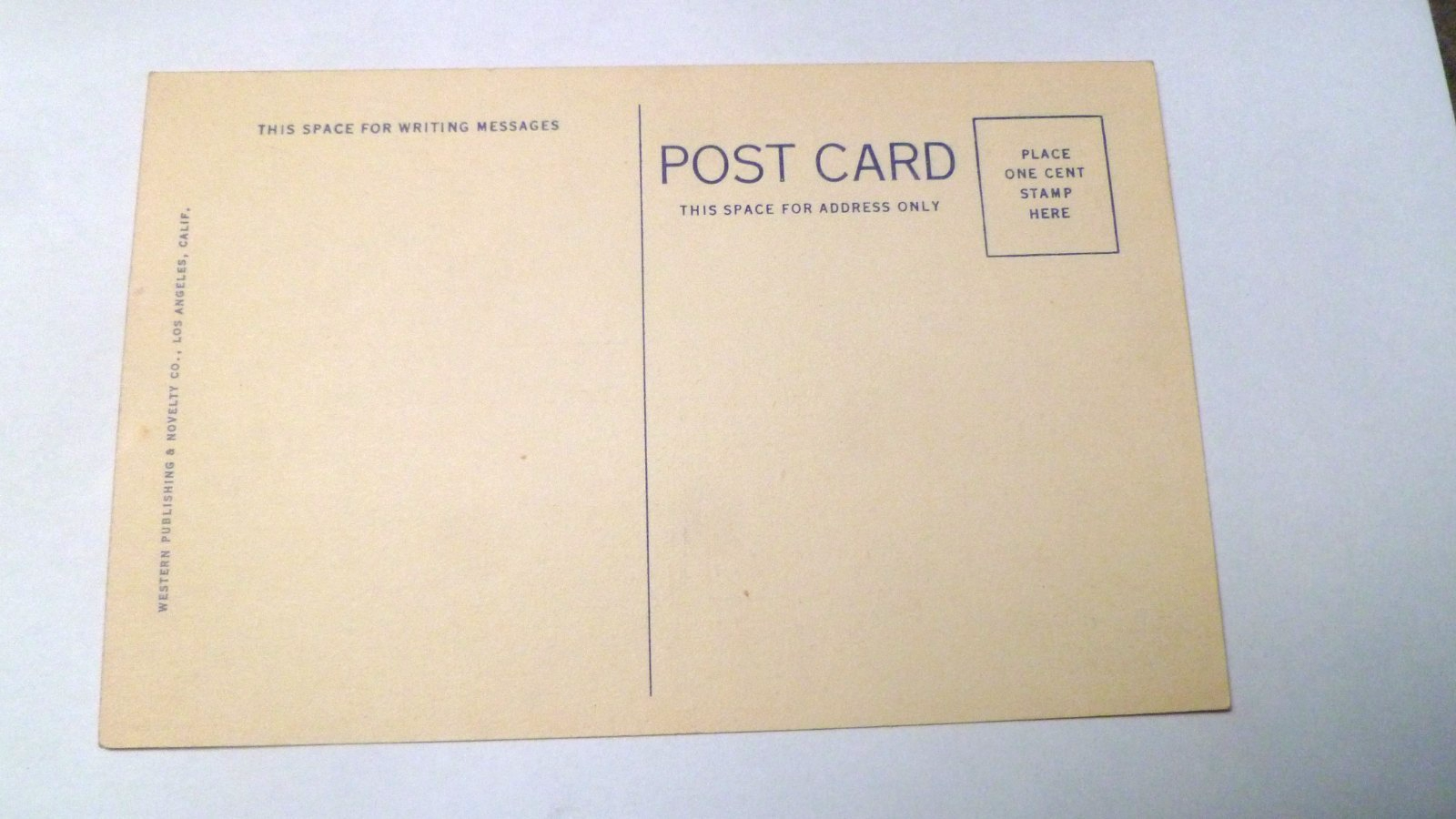 c1940s Postcard Prospector Desert Burro