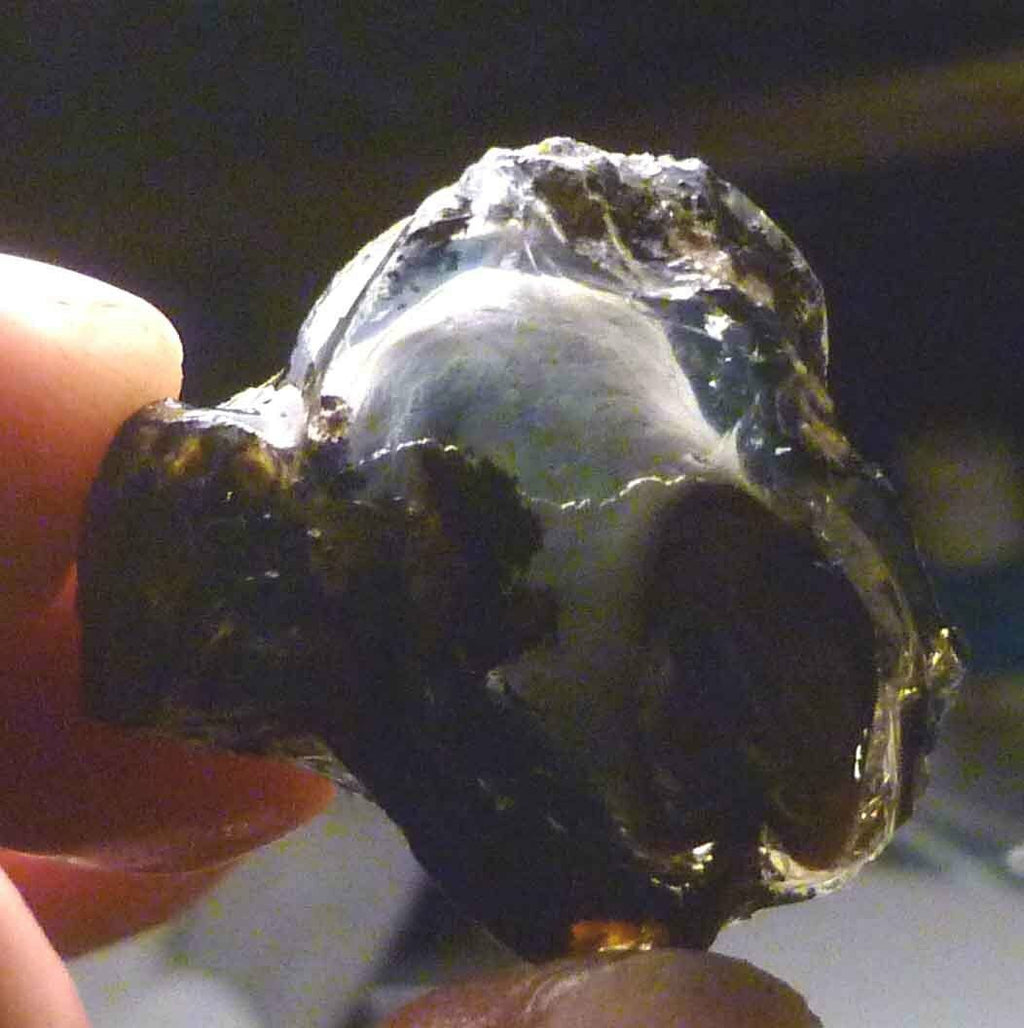 XXX Rare Ghost OPAL Ethiopia Precious Opal Crystal with a Ghost