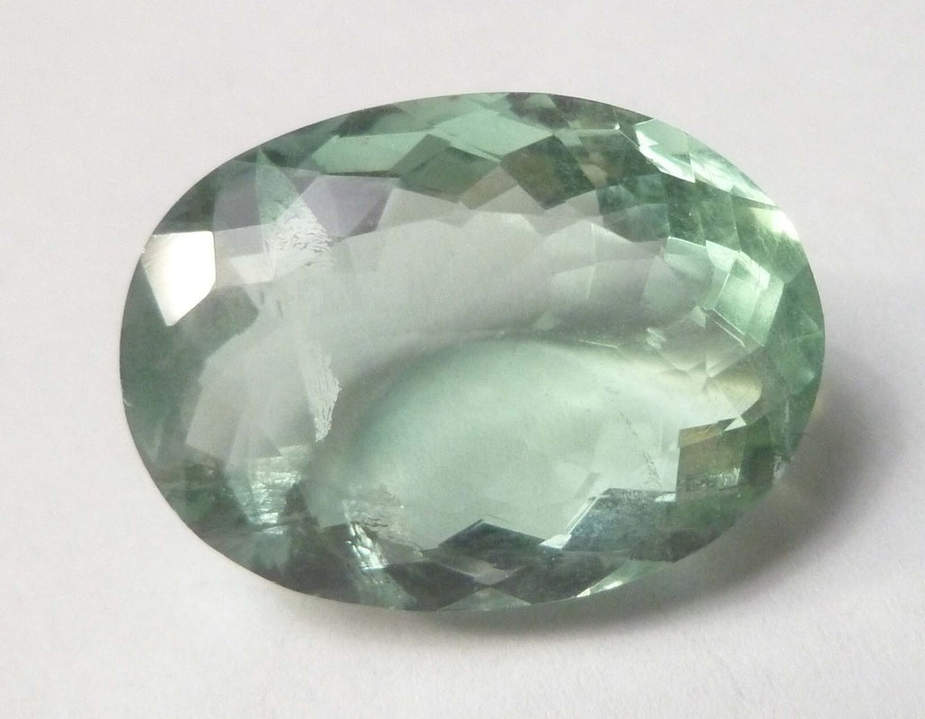 32.9cts Stunning Natural Green Amethyst(Prasiolite) Gemstone 23x17mm