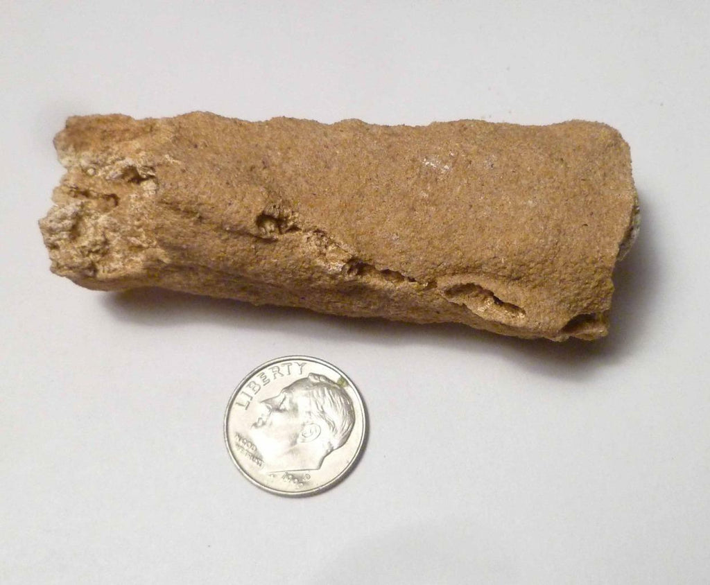 70mm Natural Glass FULGURITE CREATED BY LIGHTNING! Fossil Lightning 41.9g