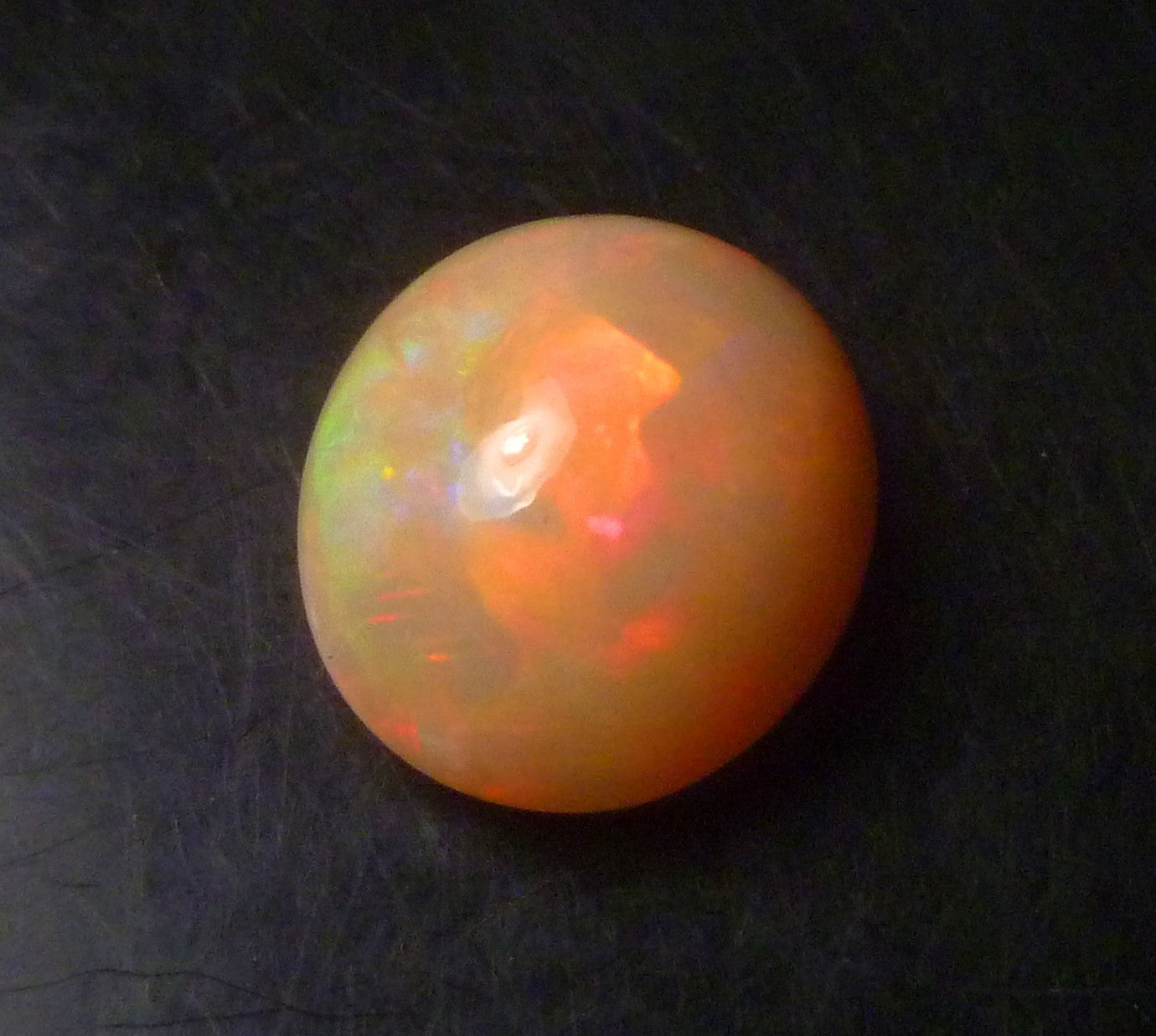 6.95Ct OVAL ravishing Natural Ethiopian Welo Opal Loose Gemstone 13x15mm